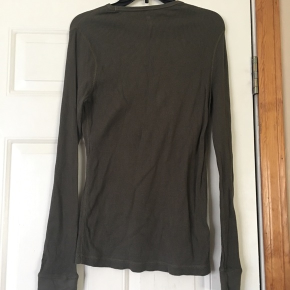 Los Angeles and Hollywood waffle weave long sleeve t shirt - Picture 2 of 4